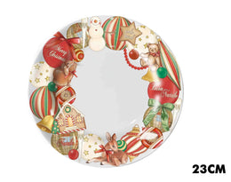 NATALE PIATTO PIANO CM23 1644-3150 IBCT