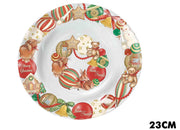 NATALE PIATTO FONDO CM23 1644-3152 IBCT