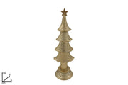 NATALE ALBERO DECORATO 29CM ORO 50403 2ESSE