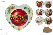 NATALE SOUVENIR CUORE BASE SUGHERO 11CM 2314 2ESSE
