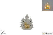 NATALE SCENARIO ALBERI RENNE ORO C/LUCE 170 2ESSE