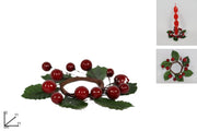 NATALE GIROCANDELA/SEGNAPOSTO BACCHE 35540 2ESSE