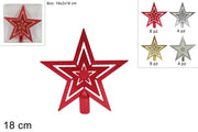NATALE PUNTALE STELLA 18CM 42510 2ESSE