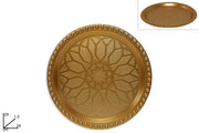 NATALE PIATTO DECORATO 28CM ORO 48394 2ESSE