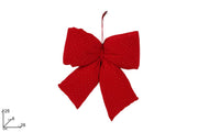 NATALE FIOCCO BOMBATO 26X28 87823 2ESSE