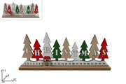 NATALE CALENDARIO AVVENTO ALBERI LEGNO 38757 2ESSE