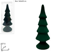 NATALE ALBERO VELLUTO VERDE 89292 2ESSE