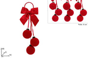 NATALE APPENDINO 3PALLE ROSSO C/FIOCCO 2991 2ESSE