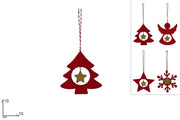 NATALE APPENDINO VELLUTO ROSSO 5827 2ESSE