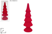 NATALE ALBERO VELLUTO ROSSO 89216 2ESSE