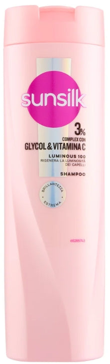 SUNSILK SHAMPOO 400ML LUMINOUS