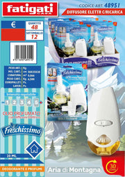 DIFFUSORE ELETTRICO + RICARICA 20ML MONTAGNA