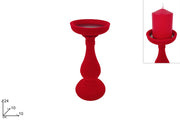 NATALE P.CANDELA ROSSO 24CM 51563 2ESSE