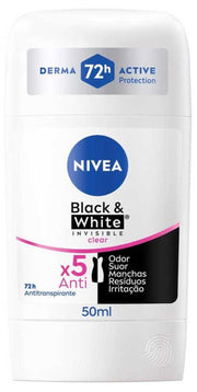 NIVEA DEO STICK 50ML BLACK & WHITE