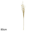 NATALE STELO GLITTERATO 80CM PERLINE ORO 95385 2ESSE