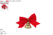 NATALE CAMPANE CON FIOCCO 2PZ 46836 2ESSE