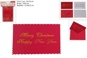 NATALE BIGLIETTI AUGURI 8,5x13,5 C 4PZ 32787 2ESSE