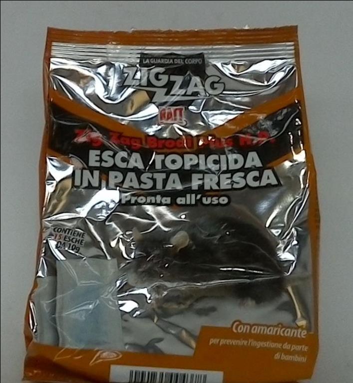 ZIG ZAG RATT ESCA TOPICIDA 15X10GR