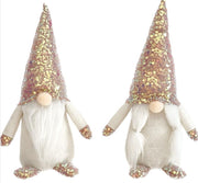 NATALE GNOMO BIANCO BRILLANTE MEDIO LOVIMPORT