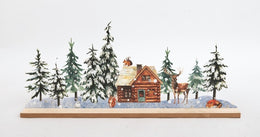 NATALE PAESAGGIO METALLO 40X5,5X18 11321 E.NATALE