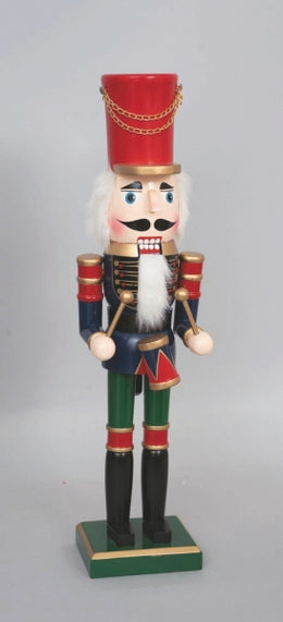 NATALE SOLDATINO SCHIACCIANOCI LEGNO 50CM 12414 E.NATALE