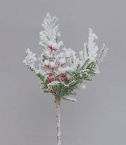NATALE RAMETTO CM.35 C/BACCHE ROSSE 47698 E.NATALE