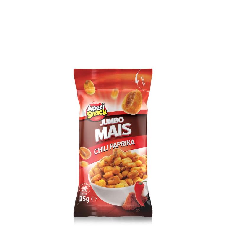 APERI SNACK MAIS JUMBO CHILI 25G