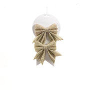 NATALE SET 2 FIOCCHI ORO 61274 MERCURY