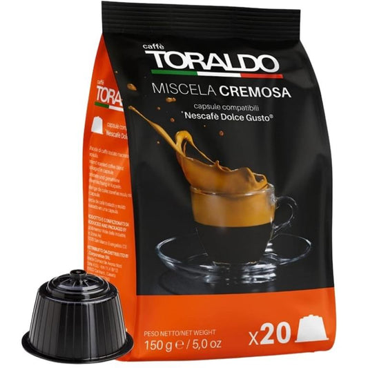 TORALDO CAPSULE DOLCE GUSTO CREMOSA T20 150G