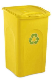 BIDONE MULTIBIN 50LT GIALLO