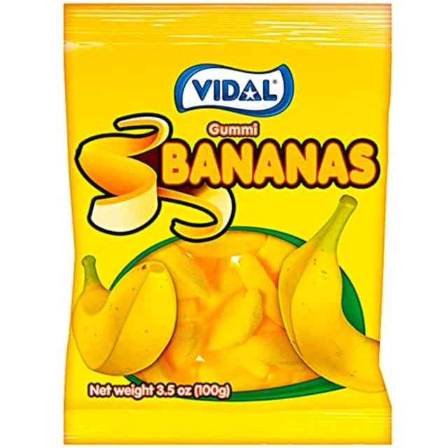 VIDAL BANANAS 90G