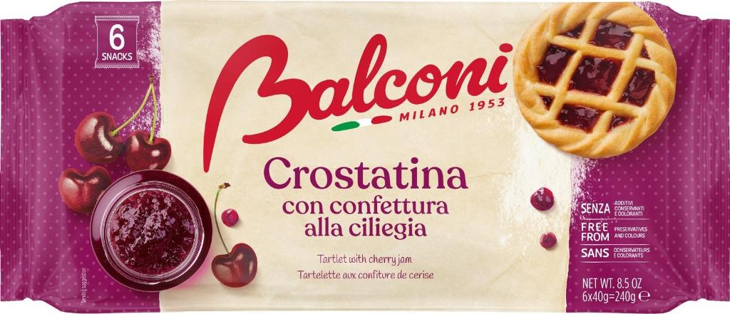 BALCONI CROSTATINA CILIEGIA 240G