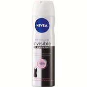 NIVEA DEO SPRAY 150ML BLACK&WHITE