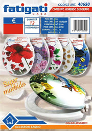 COPRI WC MORBIDO DECORATO ART.40650
