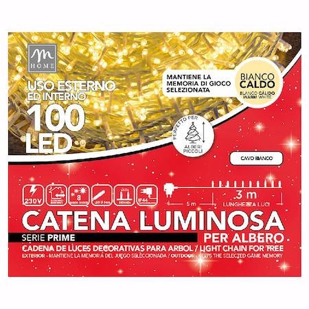 NATALE 100LED BIANCO CALDO 88878 MERCURY