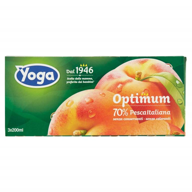 YOGA OPTIMUM SUCCO PESCA ITALIANA T3 600ML