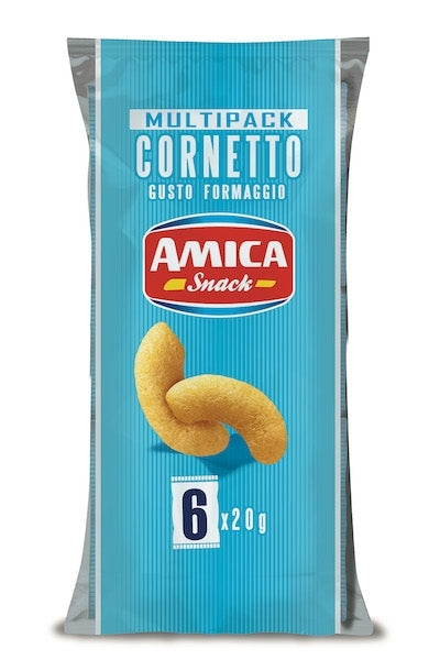 AMICA CHIPS CORNETTO MULTIPACK T6 150G