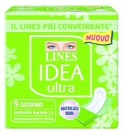 LINES IDEA ULTRA GIORNO X9 ANATOMICO