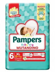 PAMPERS BABY DRY MUT X 13 XL TG.6