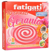 SPIRALE FRAGRANZA GERANIO 10PZ