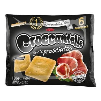 DAMIANI CROCCANTELLE MULTIPACK T6 PROSCIUTTO 180G