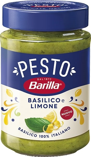 BARILLA PESTO BASILICO E LIMONE 190G