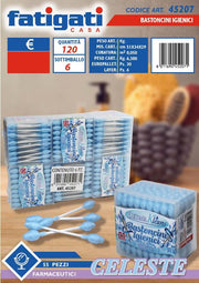 COTTON FIOCC BABY IGIENICI 55PZ CELESTE