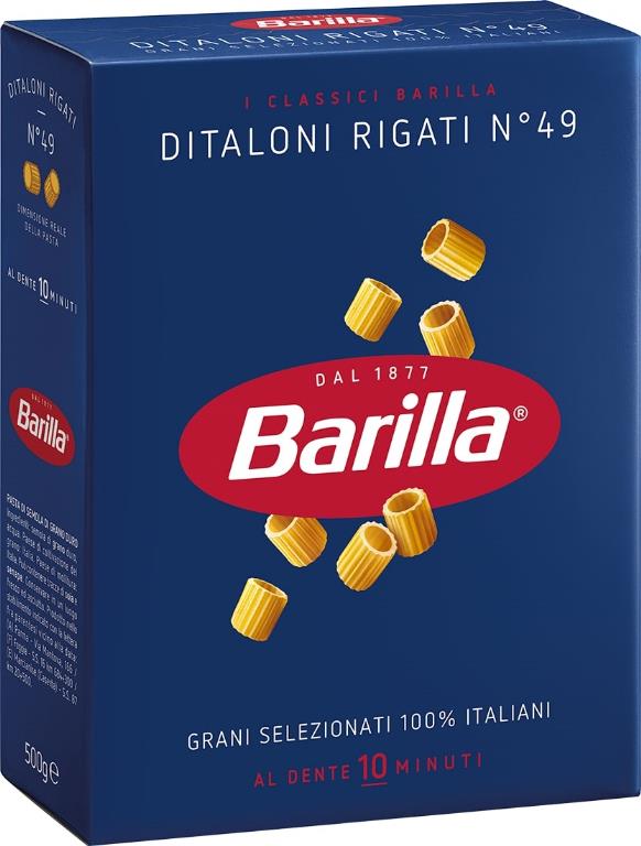 BARILLA DITALONI RIGATI 500G