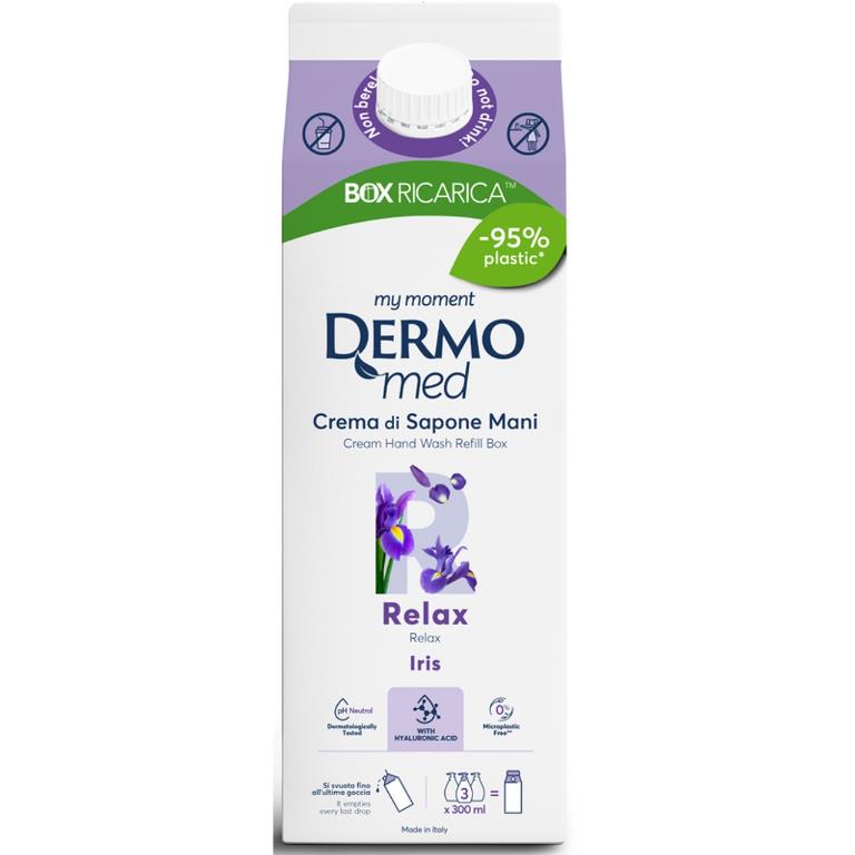 DERMOMED S.MANI RIC. 900ML RELAX  IRIS