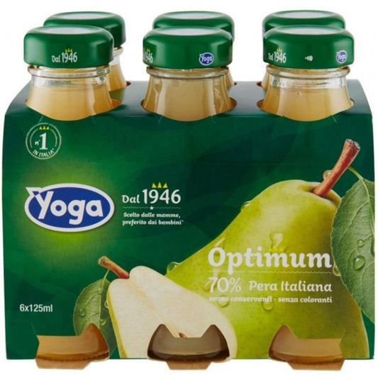 YOGA OPTIMUM SUCCO VETRO PERA ITALIANA T6 750ML