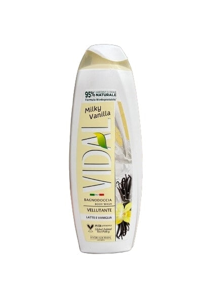 VIDAL NEW BAGNODOCCIA 500ML MILKY VANILLA