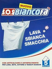 BIANCO FA' LAVA E SBIANCA 5 BUSTINE