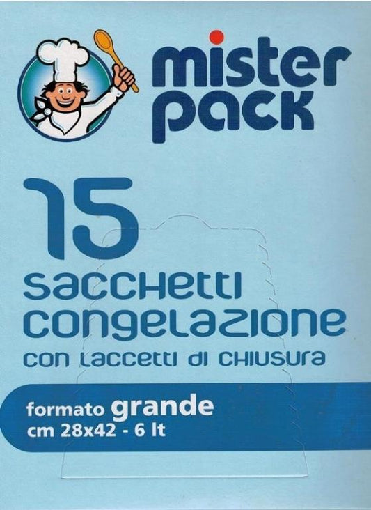 MISTERPACK SACCHETTI GELO 15PZ 28X42