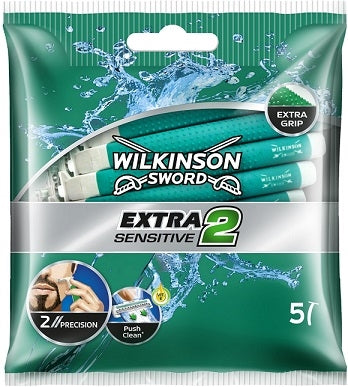 WILKINSON EXTRA2 SENSITIVE RASOI 5PZ